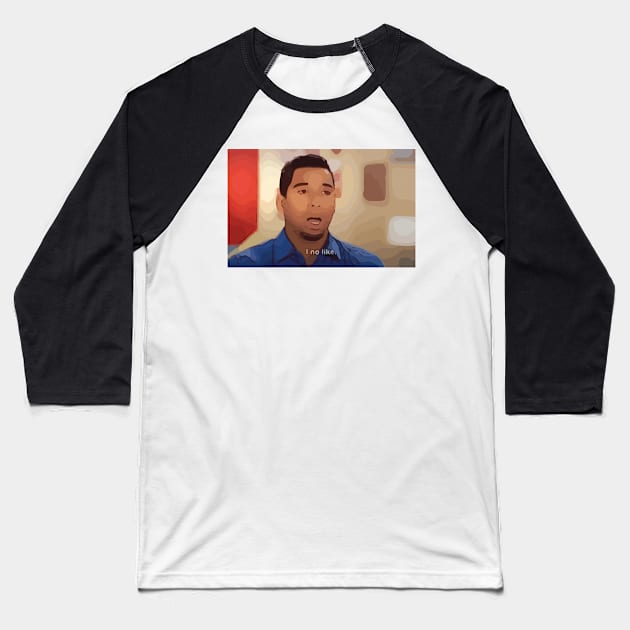 Pedro no like Baseball T-Shirt by Harvesting